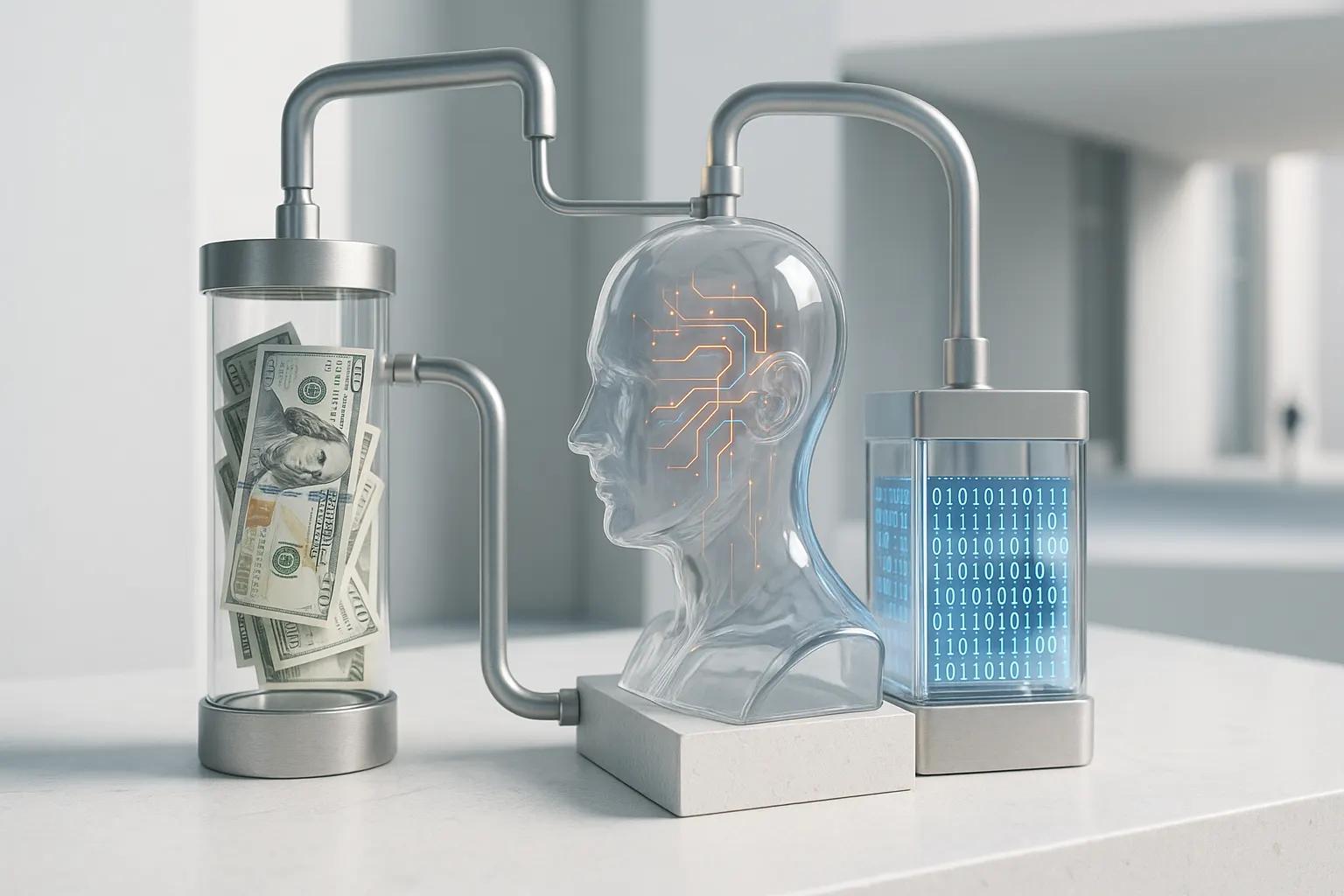 Conceptual 3D render illustrating The Arup Deepfake Video Call: What Happened and What It Teaches