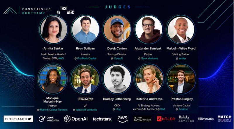 Published judging panel for the Everything AI Startup Pitch Competition