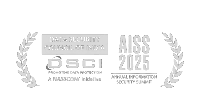 Top Cybersecurity Startup in India 2025 recognition badge