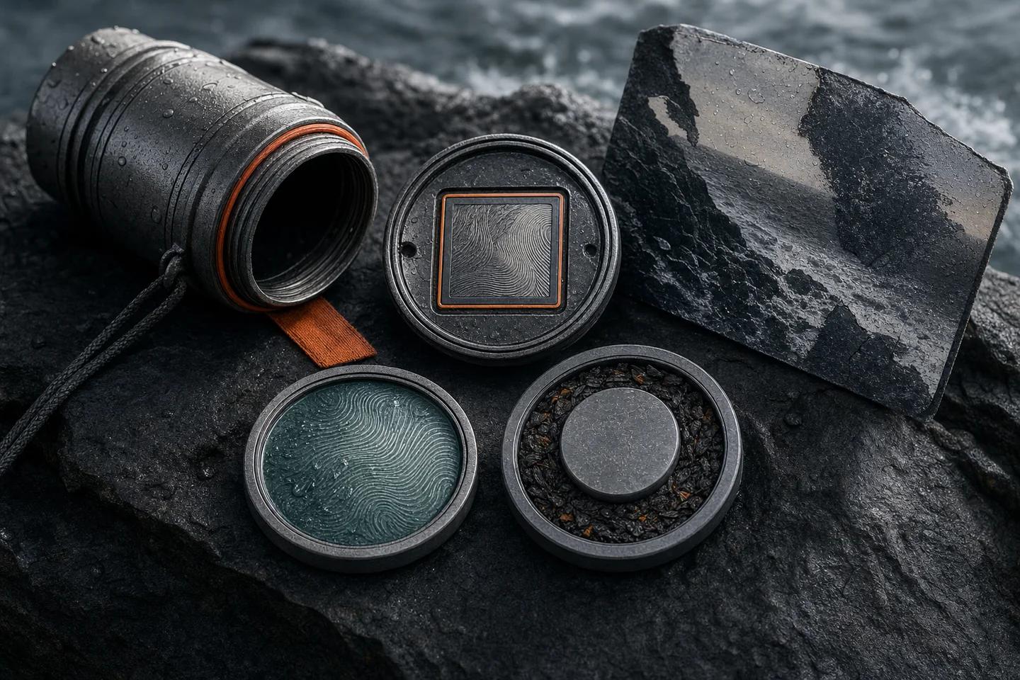Rugged media capsule combines embedded provenance with watermark and fingerprint recovery layers.